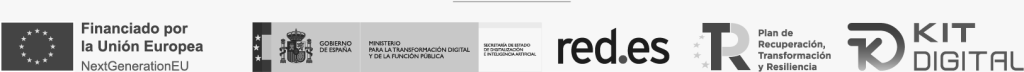 Programa Kit Digital - Financiado por la Unión Europea NextGenerationEU - Gobierno de España - red.es - Plan de Recuperación, Transformación y Resiliencia